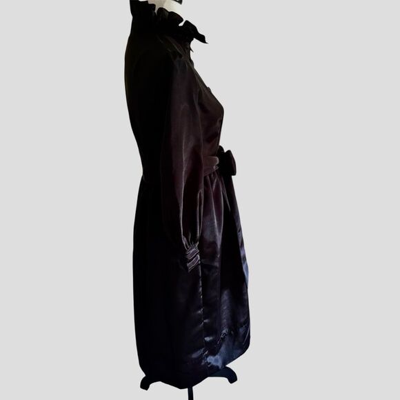 Heidi Merrick Black Midi Dress | Size 4 | EUC - Picture 8 of 8